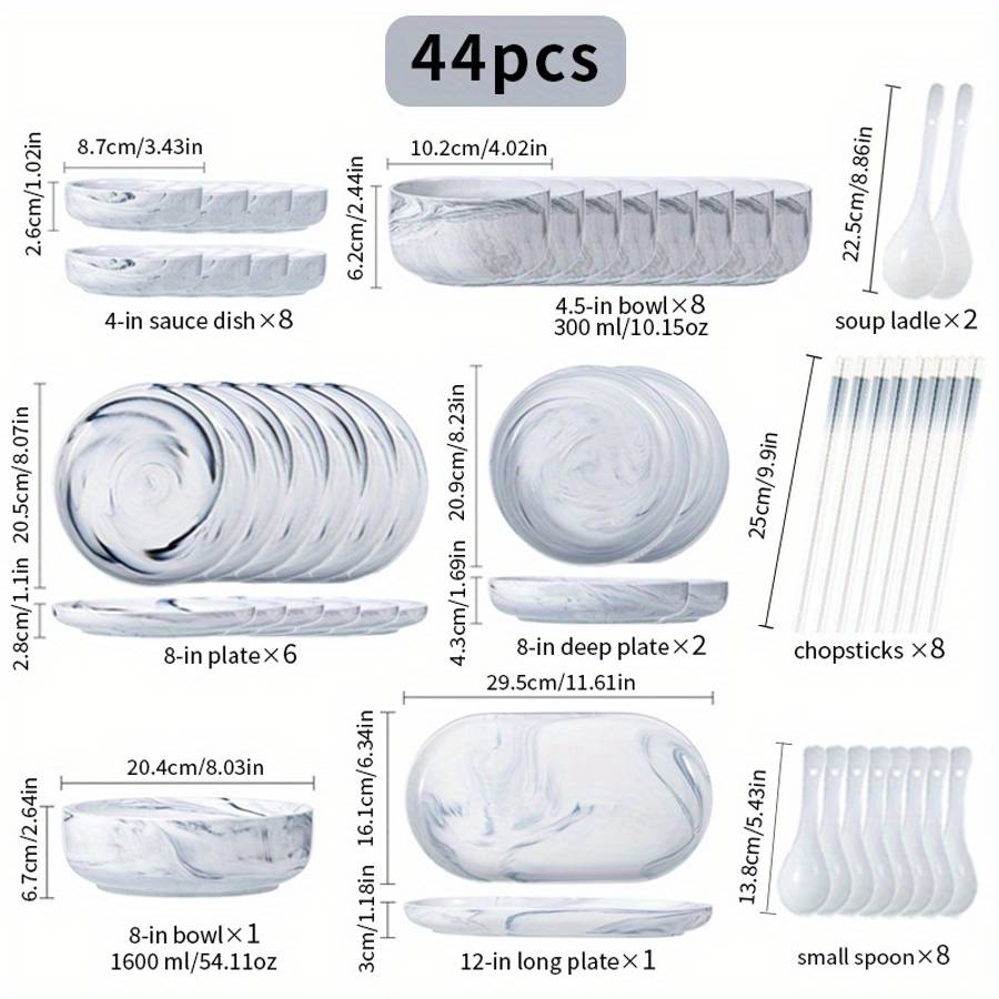 Bowl Color 19Piece Set