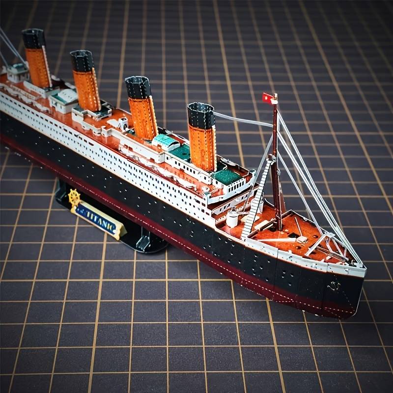 3D Jigsaw Puzzle Model Ship Items Titanic For Ages 14 And Up