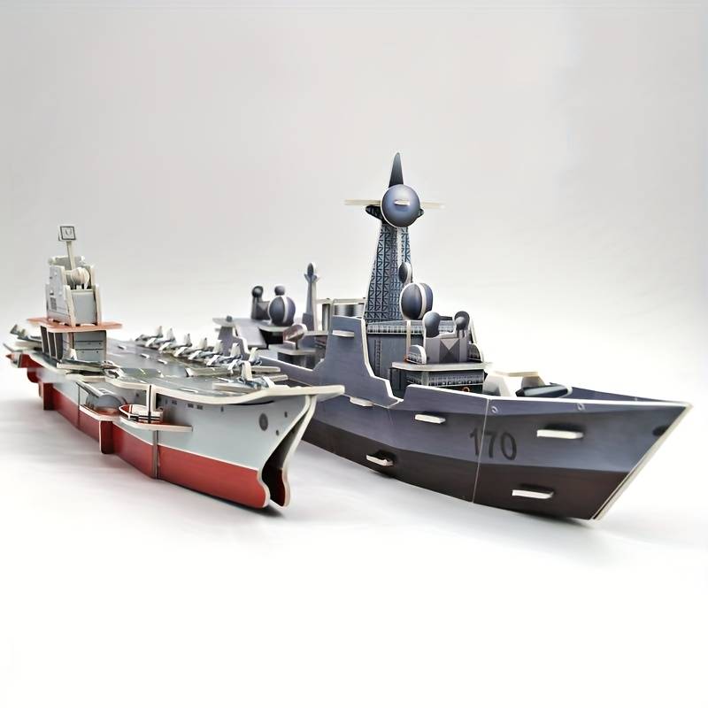 3D Jigsaw Puzzle Model Ship Model Aircraft Carrier