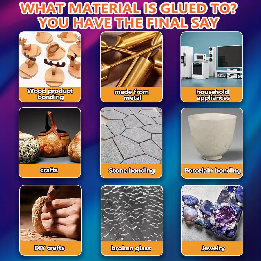 Versatile FastDrying Clear Flexible Gel Heat Stable 1Pc 50G 502 For Jewelry