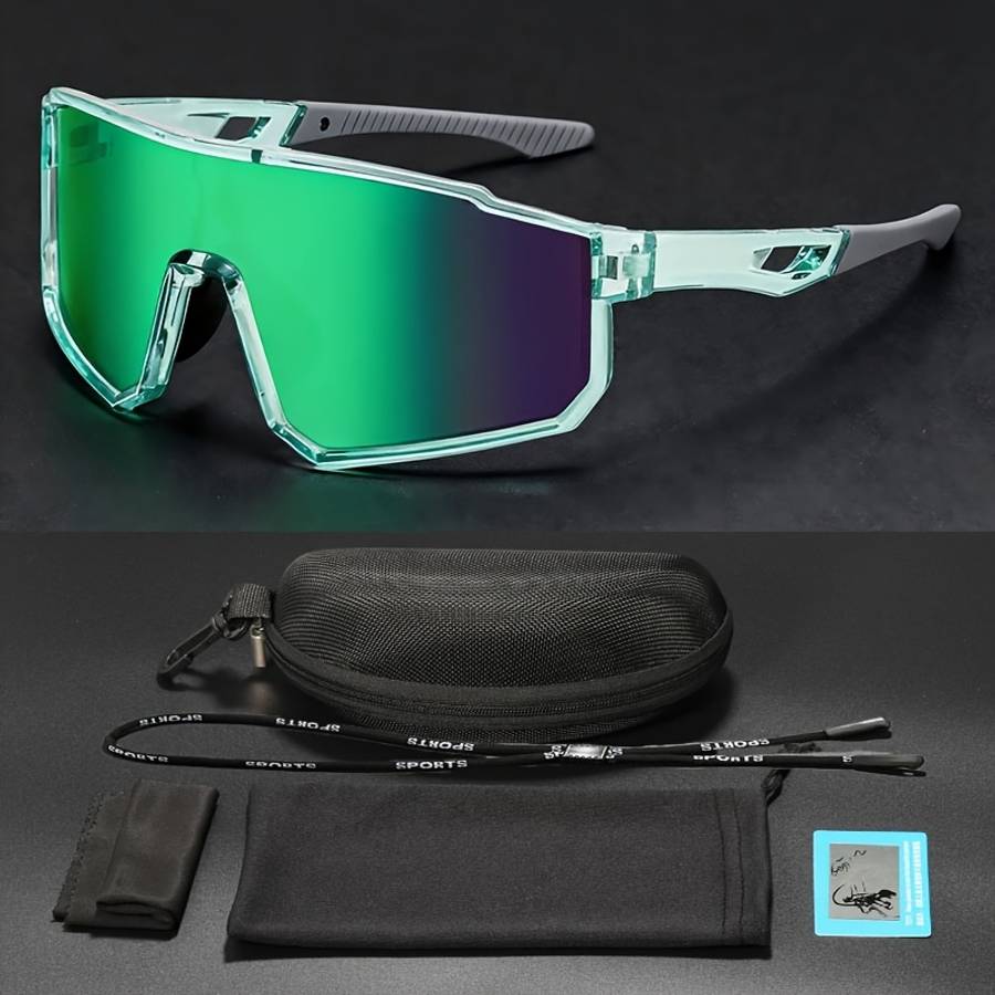 Cycling Glasses Color Blue