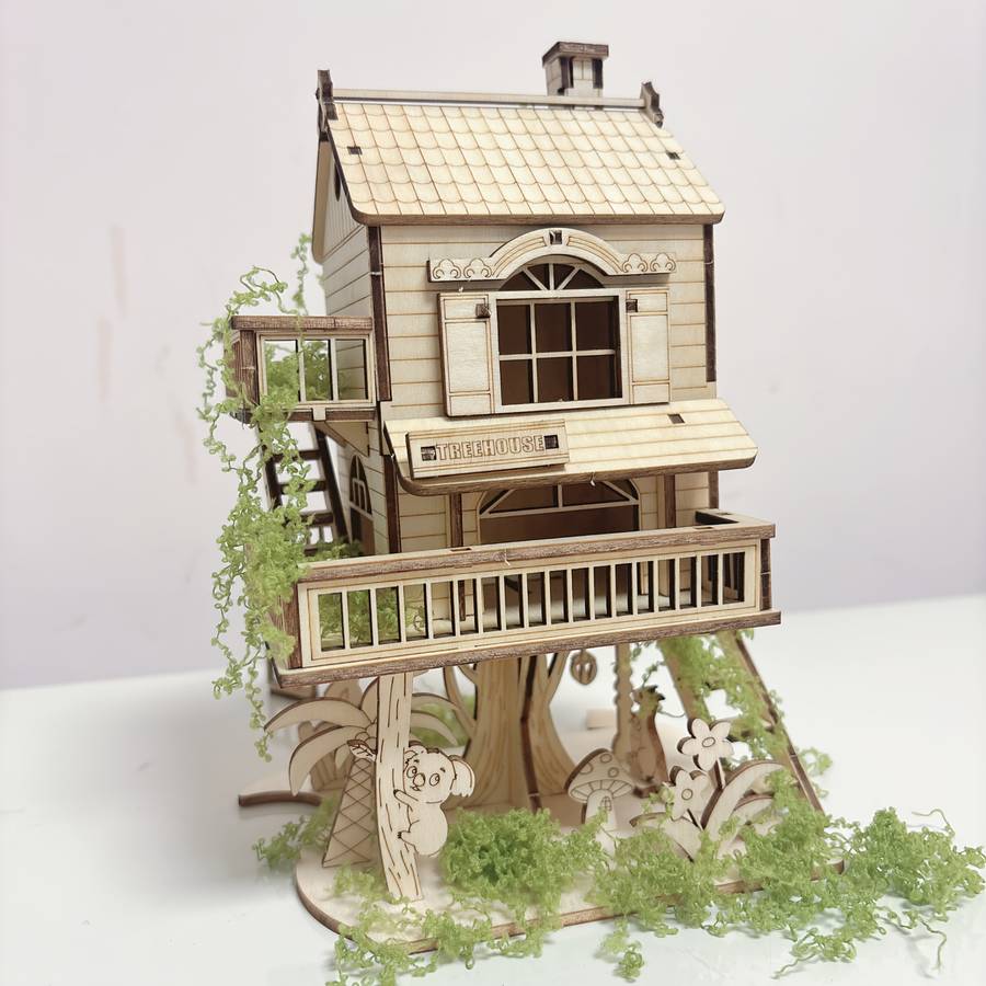 Building Toy Architectural Model Toy Set Style Mail