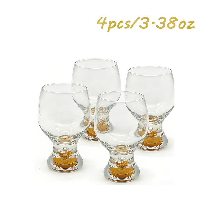 Wedding Supplies Items Mini Crystal Glass Quantity 4Pcs