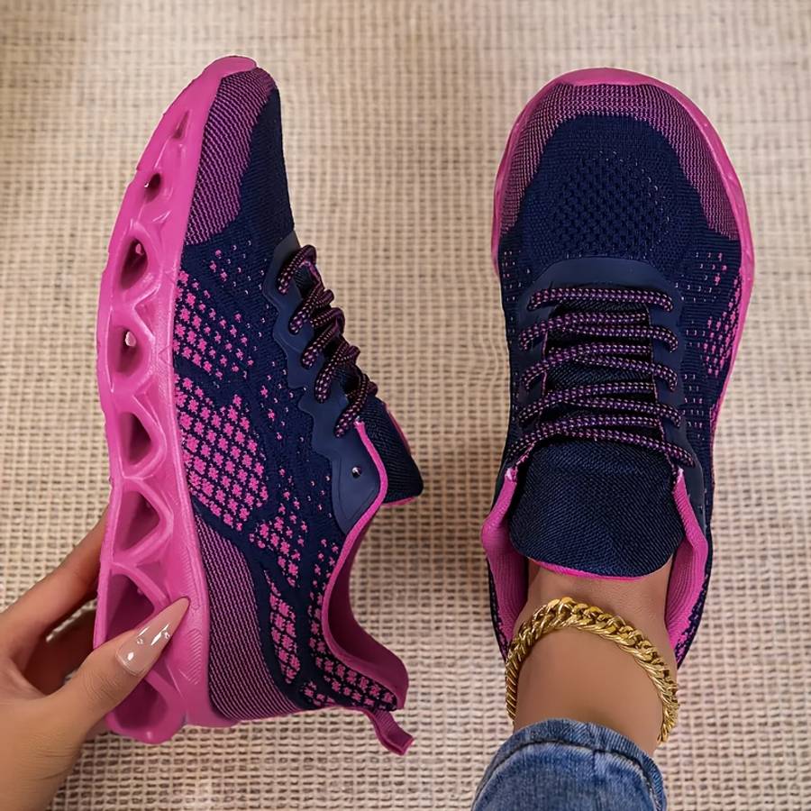 Women S Sneakers Color Rose Red Sizeuk 4