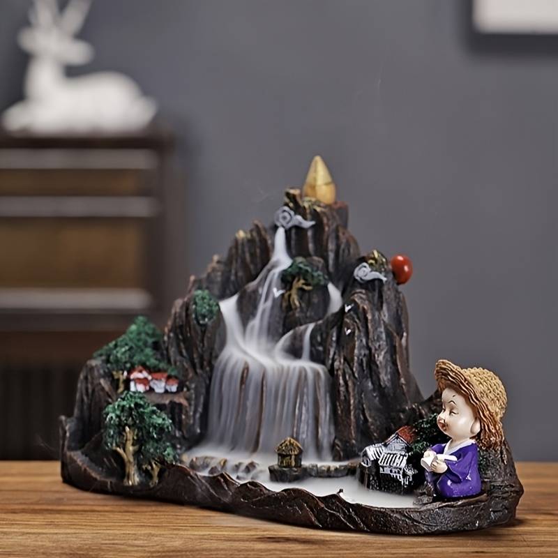 Incense Burner Style  Beautiful Rivers And Mountains Incense Burner
