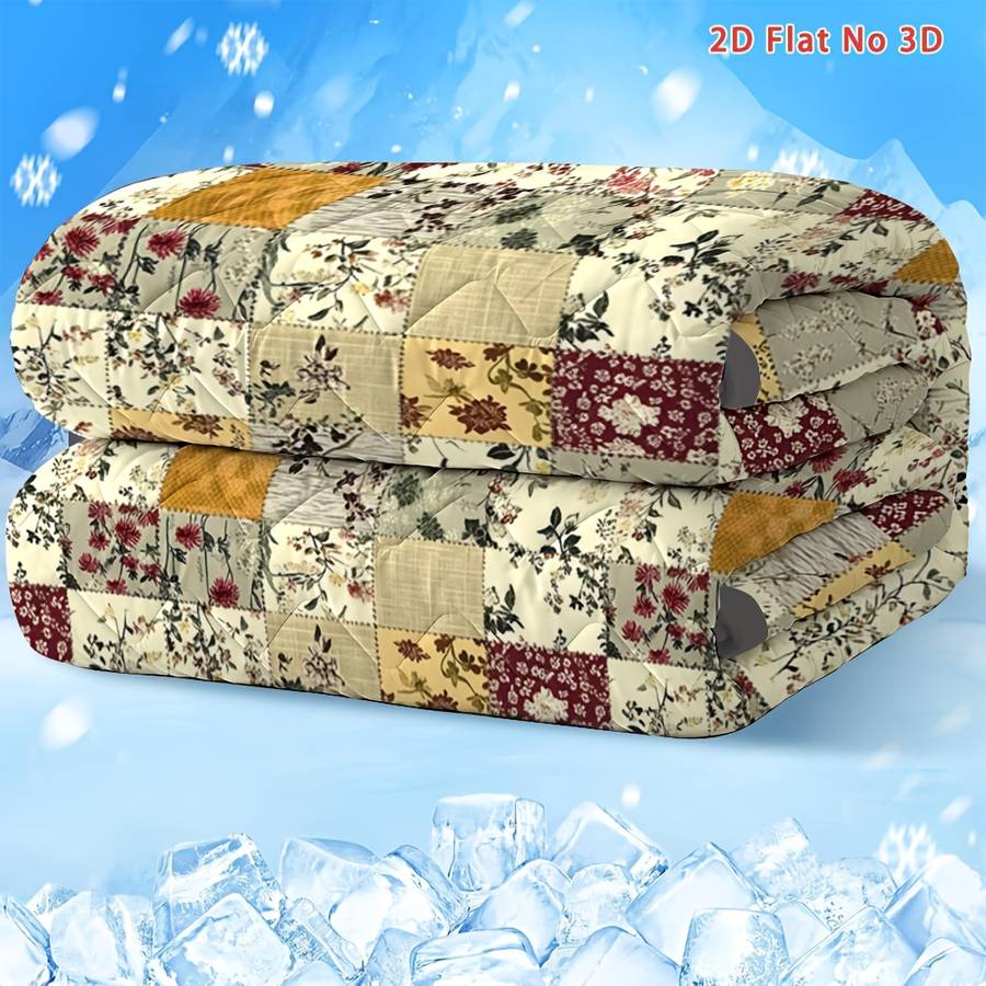 Blanket Thin QuiltMixed Color Size 229Cm*229Cm
