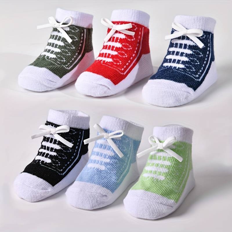 3 Pairs Mixed Colors L High Elastic Socks