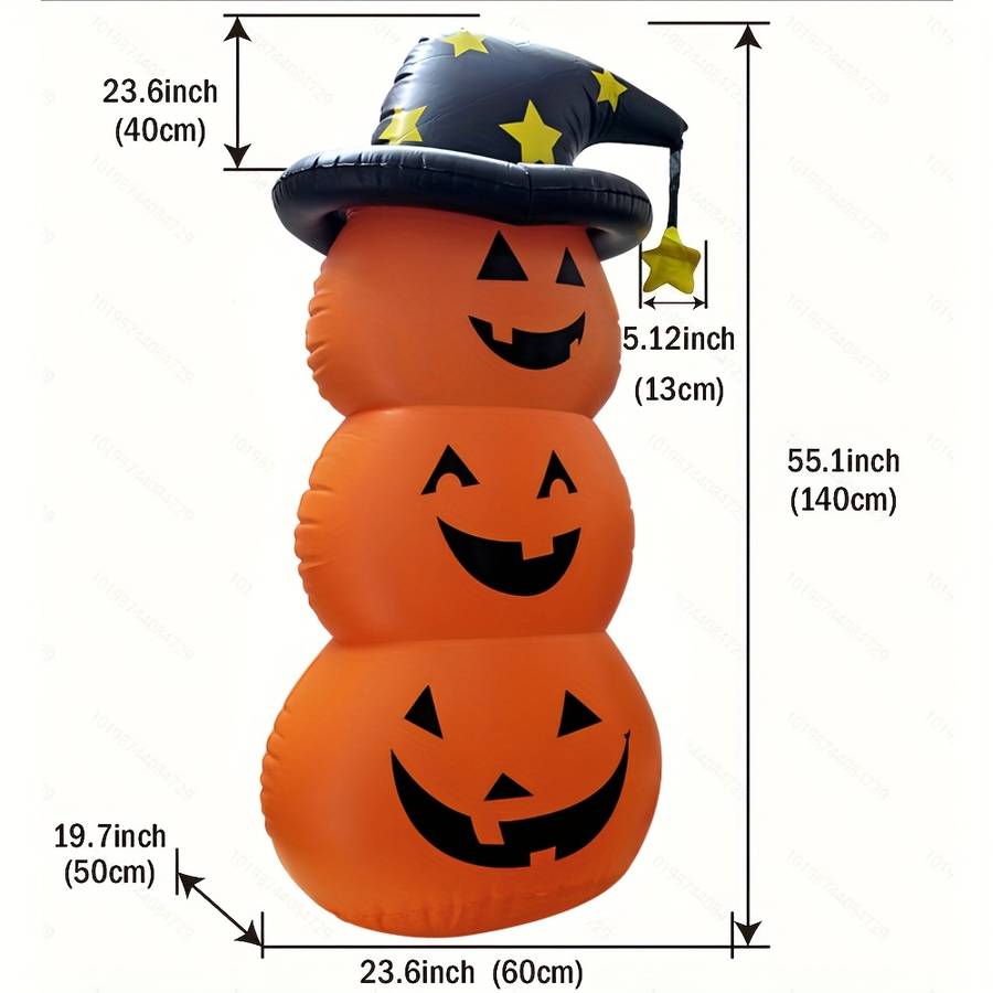 Halloween Decorations Weight 1Pc Extra Large Inflatable Pumpkin 930G