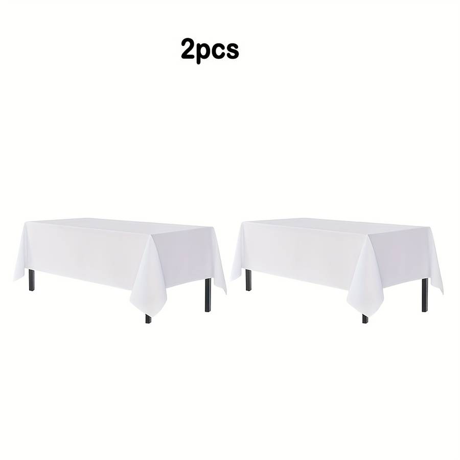 Christmas Tablecloth Color White 4Pieces