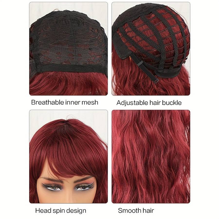 1B Womens Wigs Hair Length 30.48Cm