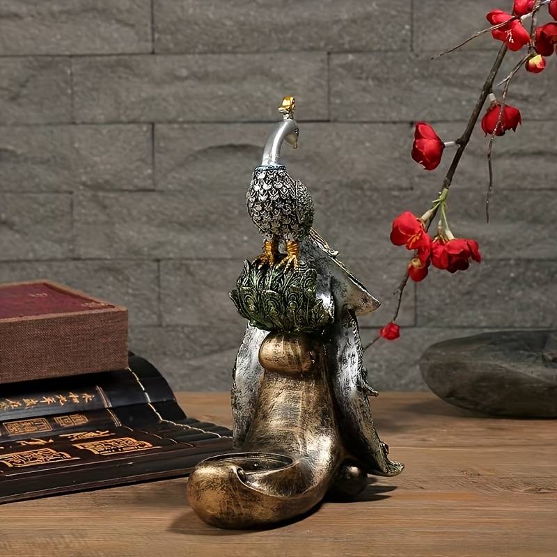 Incense Burner Style  Peacock Wings Incense Burner