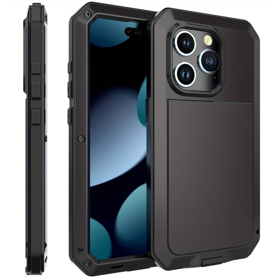 1Pc Black For iPhone 16 Pro Max Phone Case Phone Cover