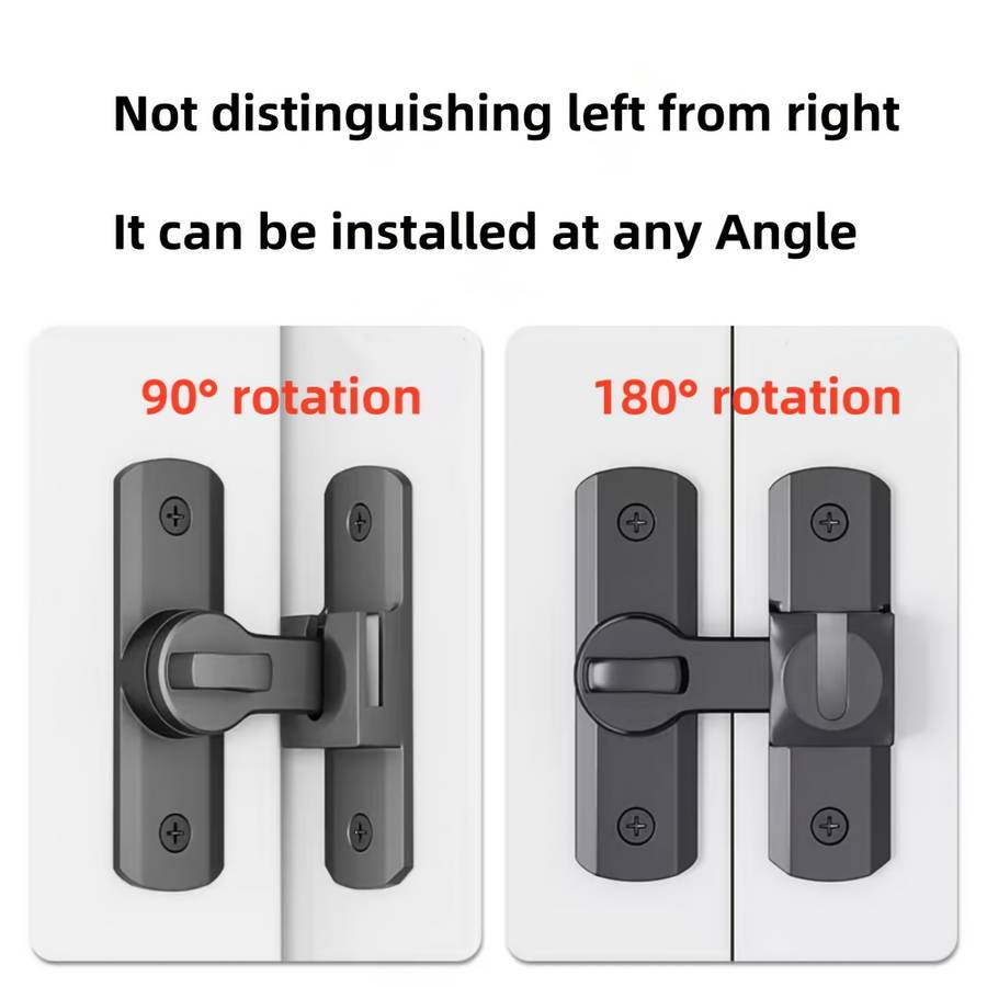 Lock Color Black With Screws