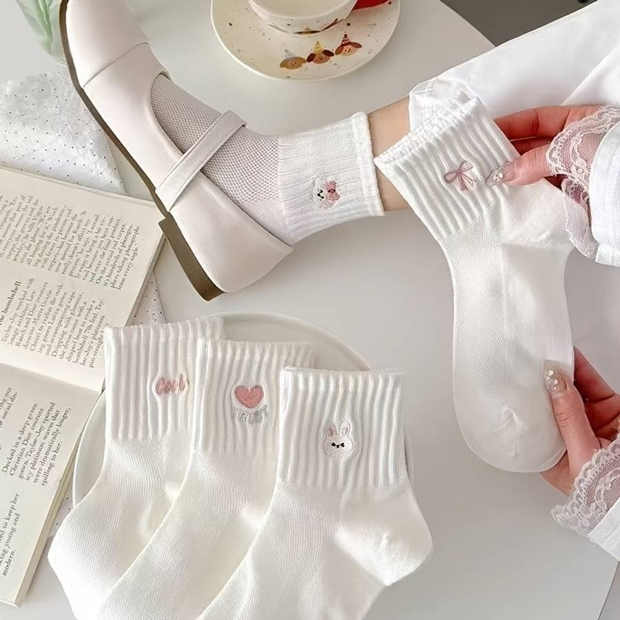 Women S Socks Color White Size Onesize