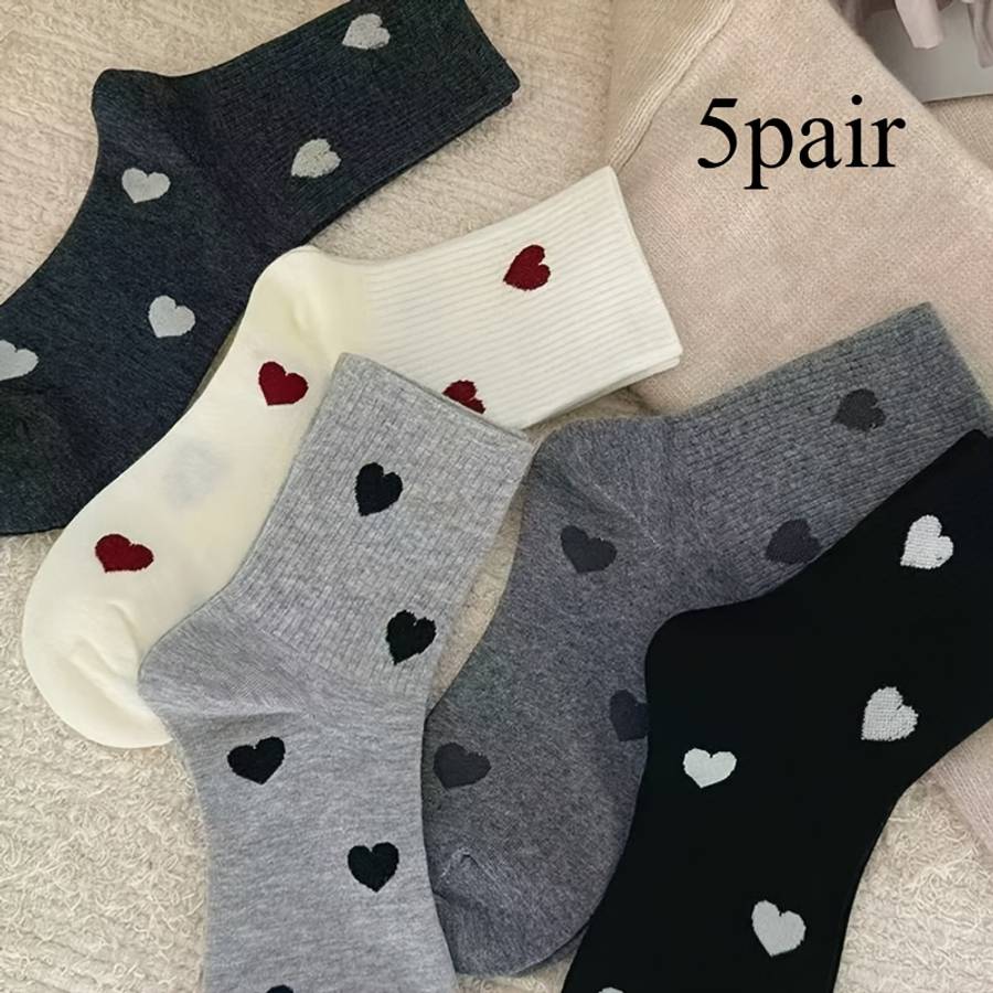Women S Socks Color Mixedcolor Quantity 5Pcs