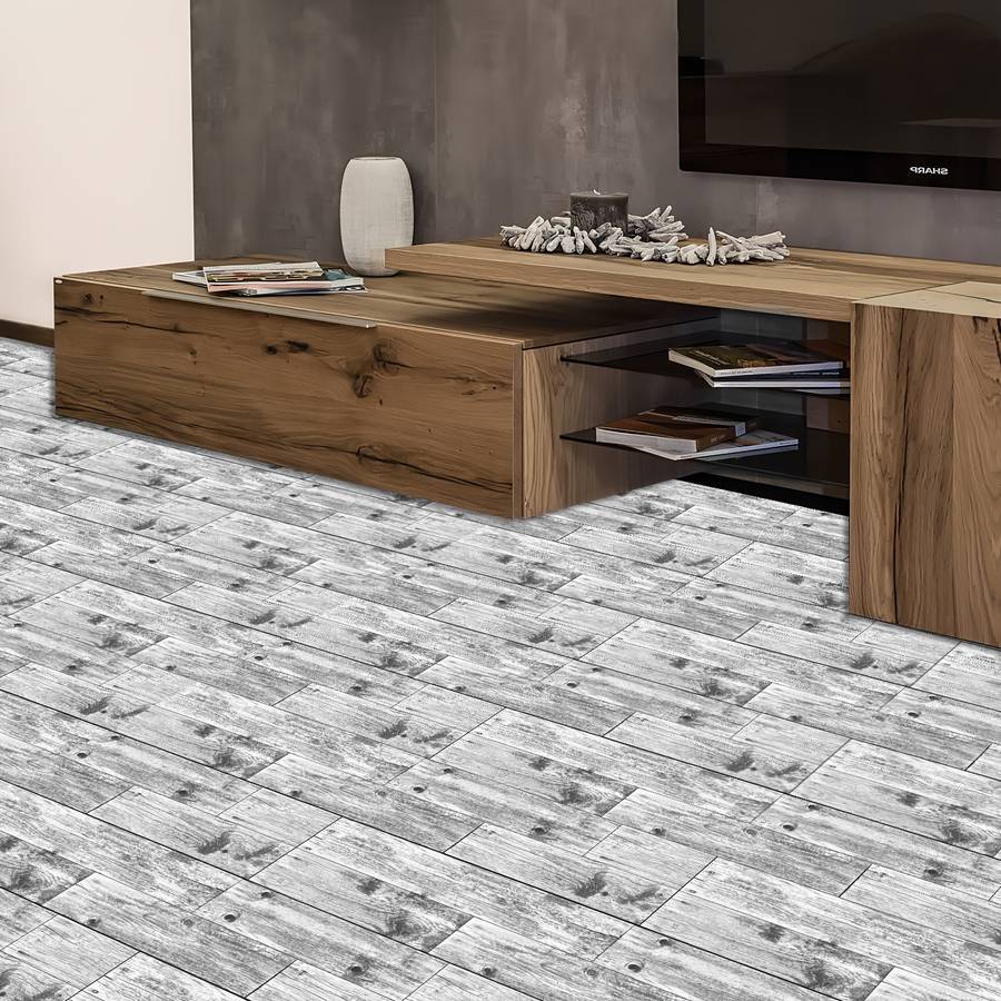 Self Adhesive Floor Stickers 15Cmx90Cmx5Pcs