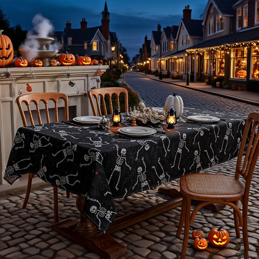 Halloween tablecloth decoration size 140 x 220cm