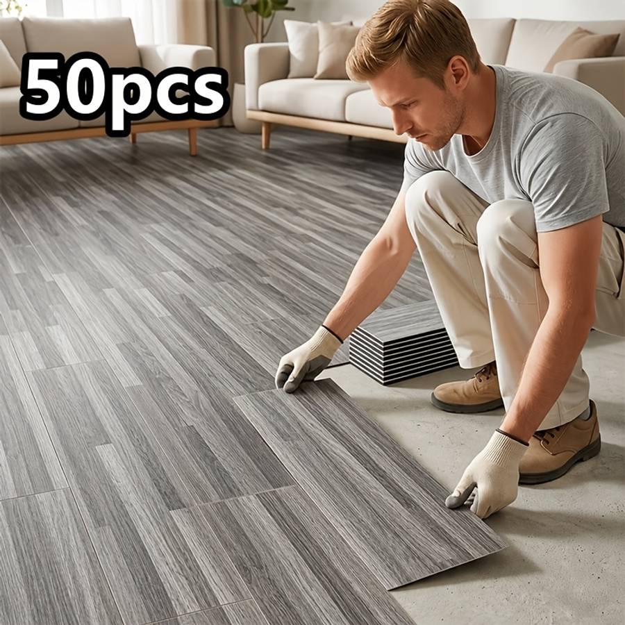Self Adhesive Floor Stickers Lth8610 50Pcs