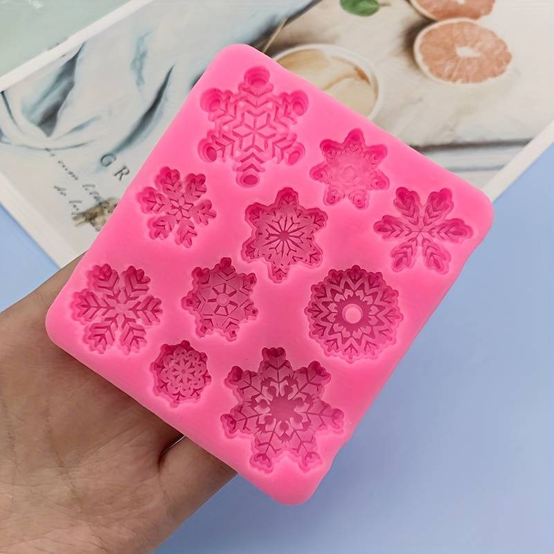 Suitable For Baking Molds Items Christmas Series Snowflakes