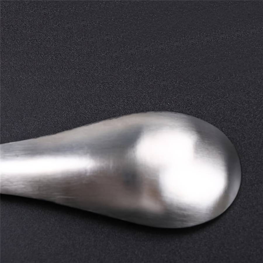 1pc Kitchen Tool Set Stainless Steel Spoon Design Ginger Garlic Wasabi Mustard Grater Multi-P