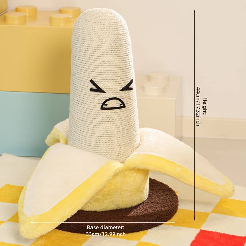 Pet supplies Model Banana    shaped Standing Cat Scratcher
