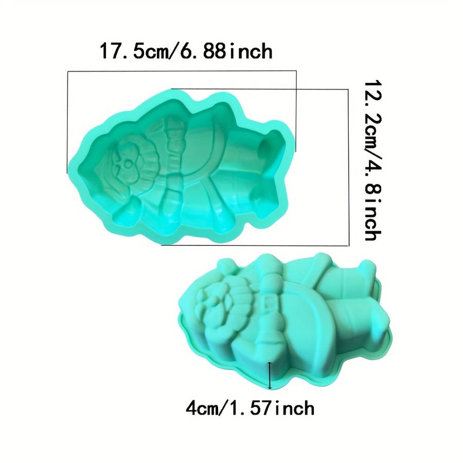 Suitable For Baking Molds Color Green Quantity 2Pcs