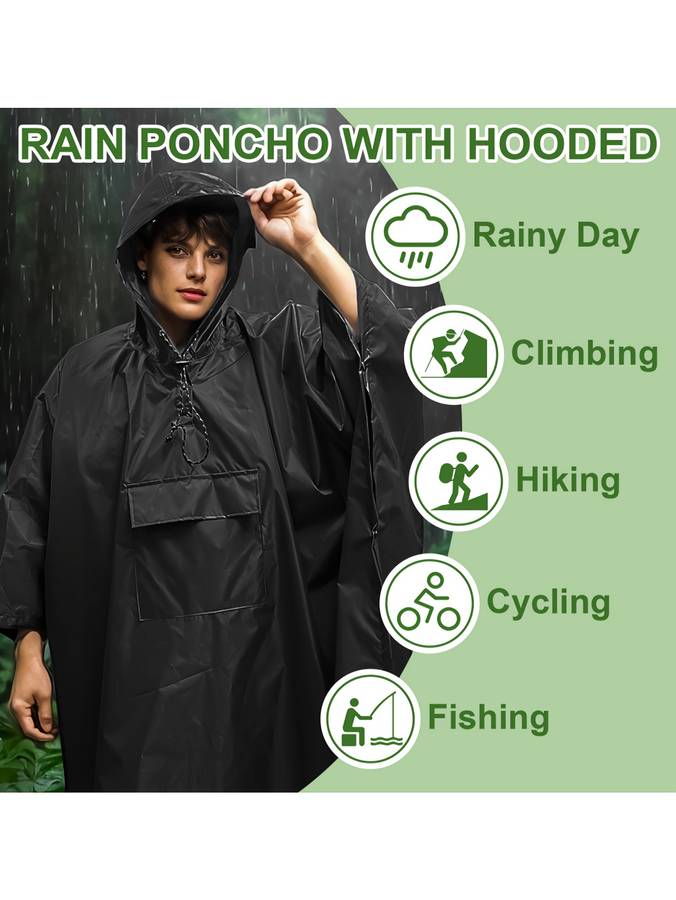 Raincoat Obsidian Size Onesize
