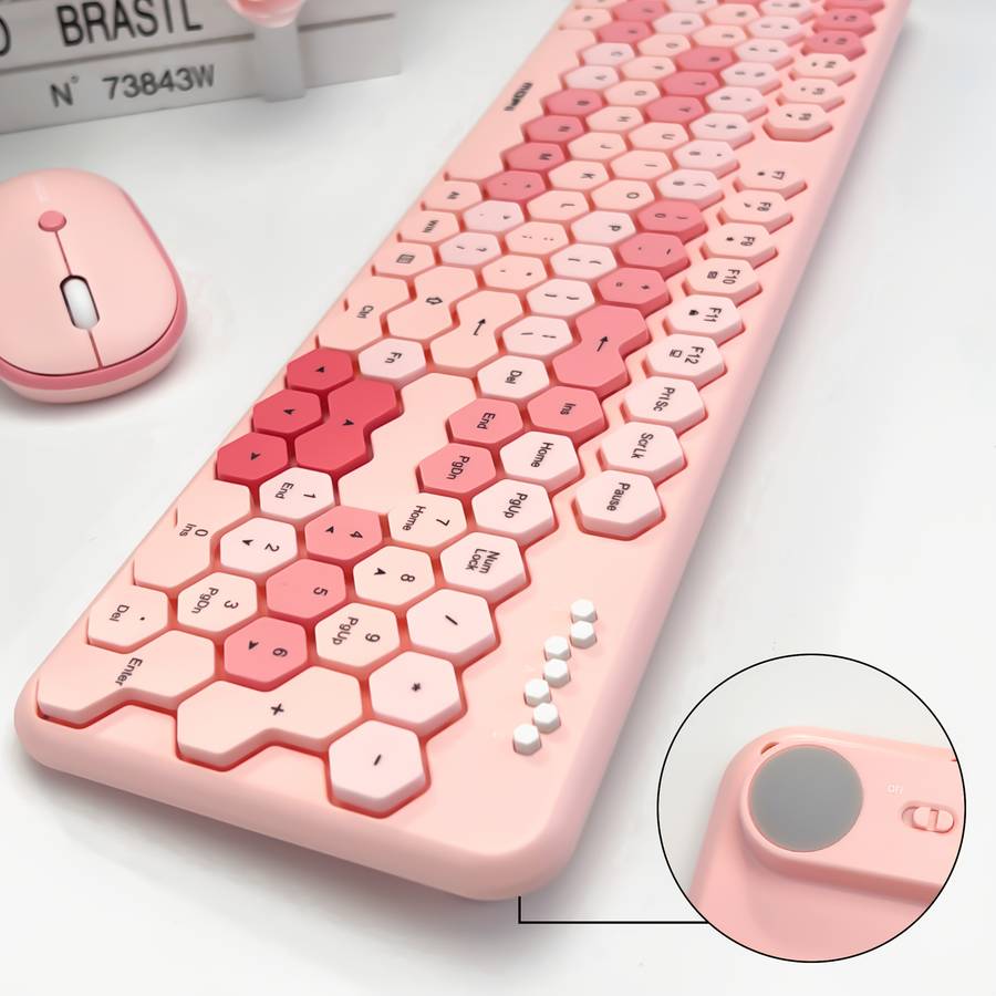 Keyboard Color Purple Mix