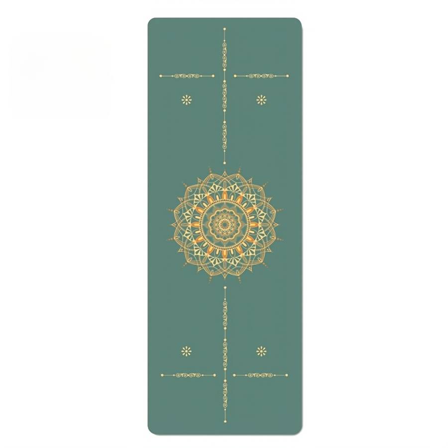 Yoga Mat Green Size 72*26.7*0.2In183*68*0.5Cm