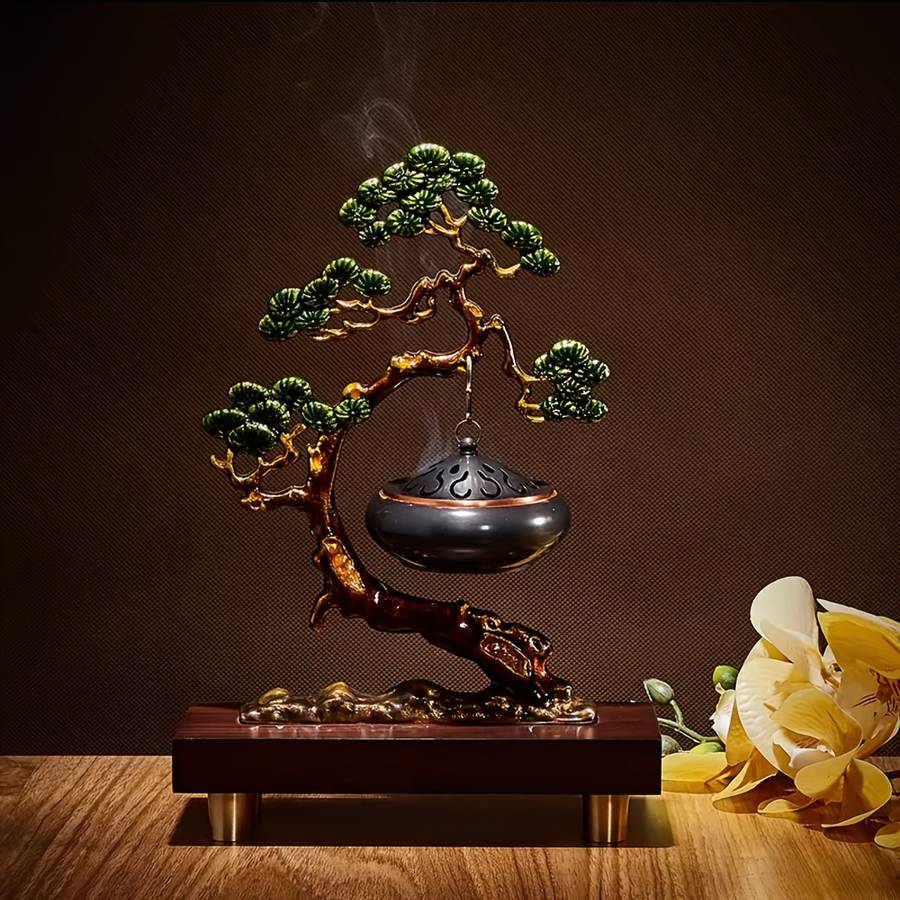 Incense Burner Model  Enamel Color Pine Incense Burner