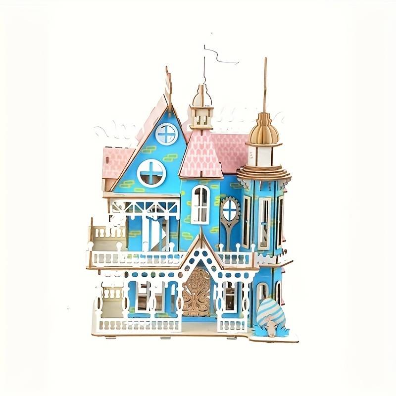 Building Toy Architectural Model Toy Set Style Dream Villa