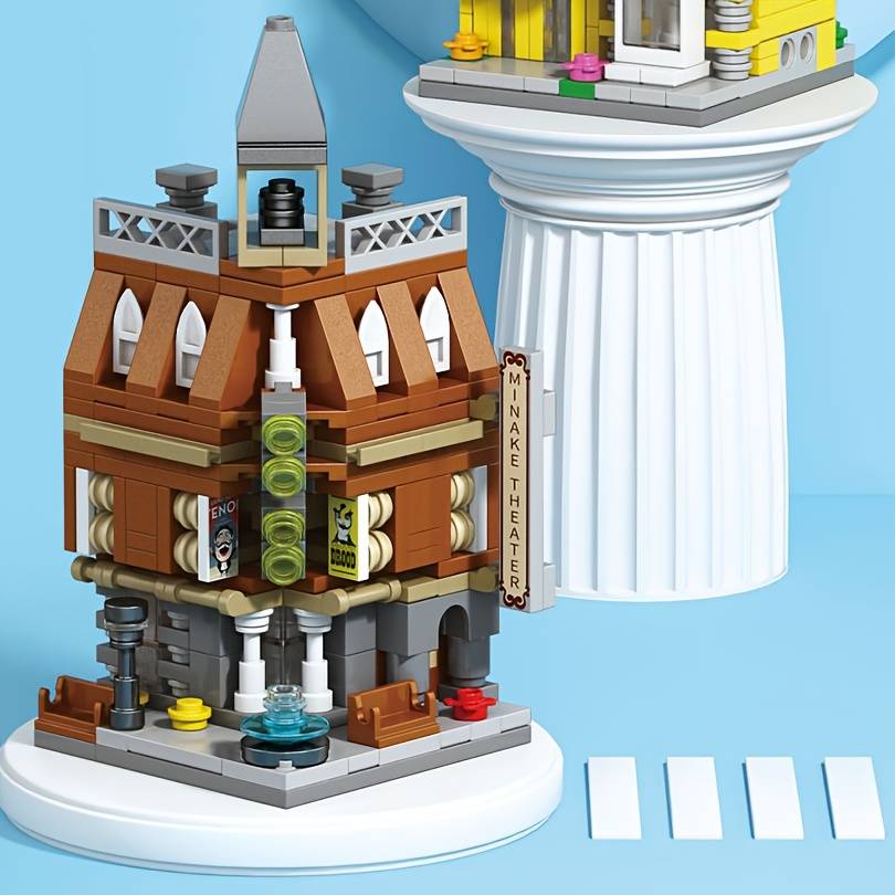 Building Toy Architectural Model Toy Set Items Fourth Set   559Pcs