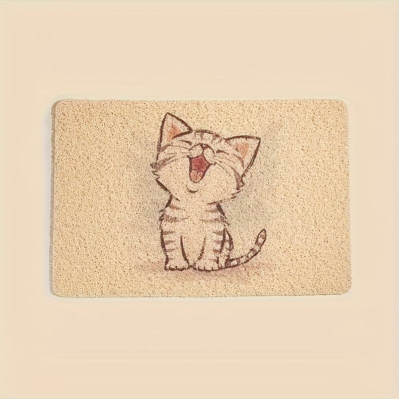 Pet supplies material Cute Cat Mat PVC