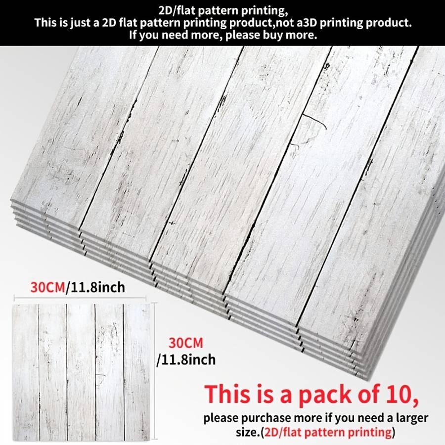 Self Adhesive Floor Stickers 11.8Inchx11.8Inch30X30Cm