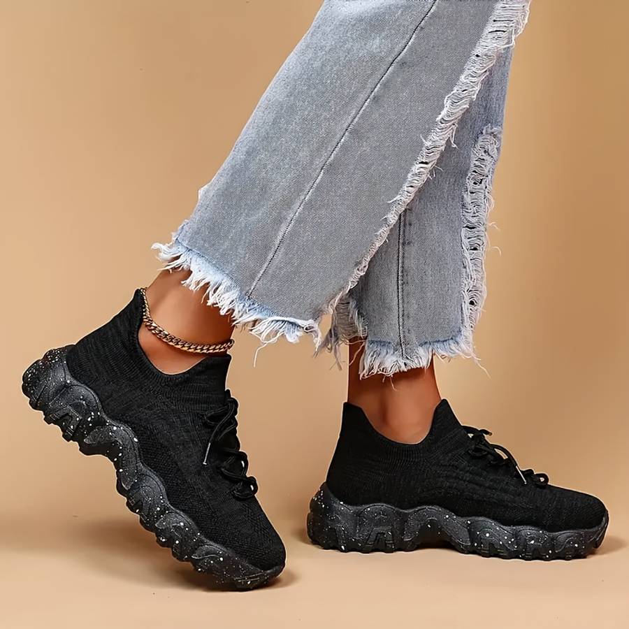 Women S Sneakers Color Black Sizeuk 3.5
