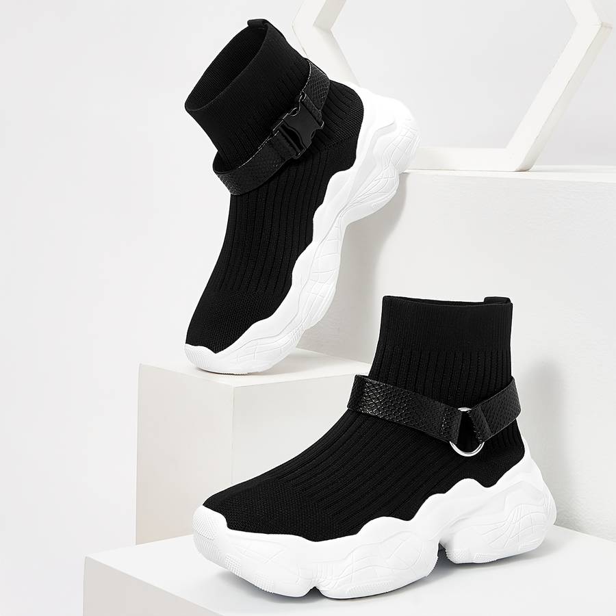 Women S Sneakers Color Black Sizeuk 7.5