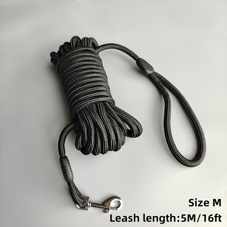 Dog Leash Color Black Size M