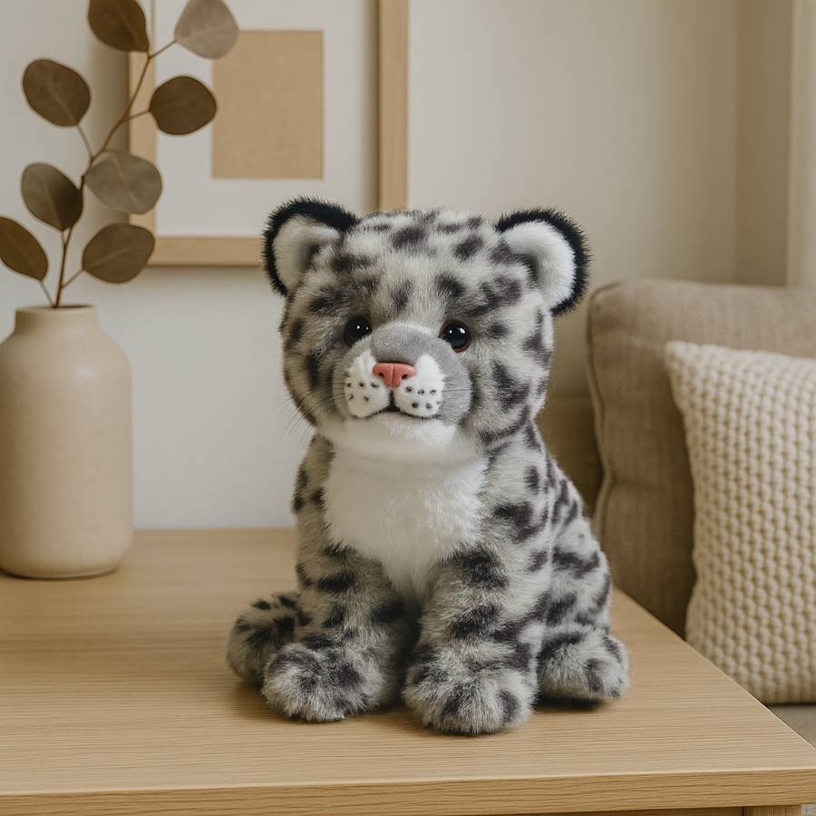 Toy Doll Style 24.89Cm Snow Leopard