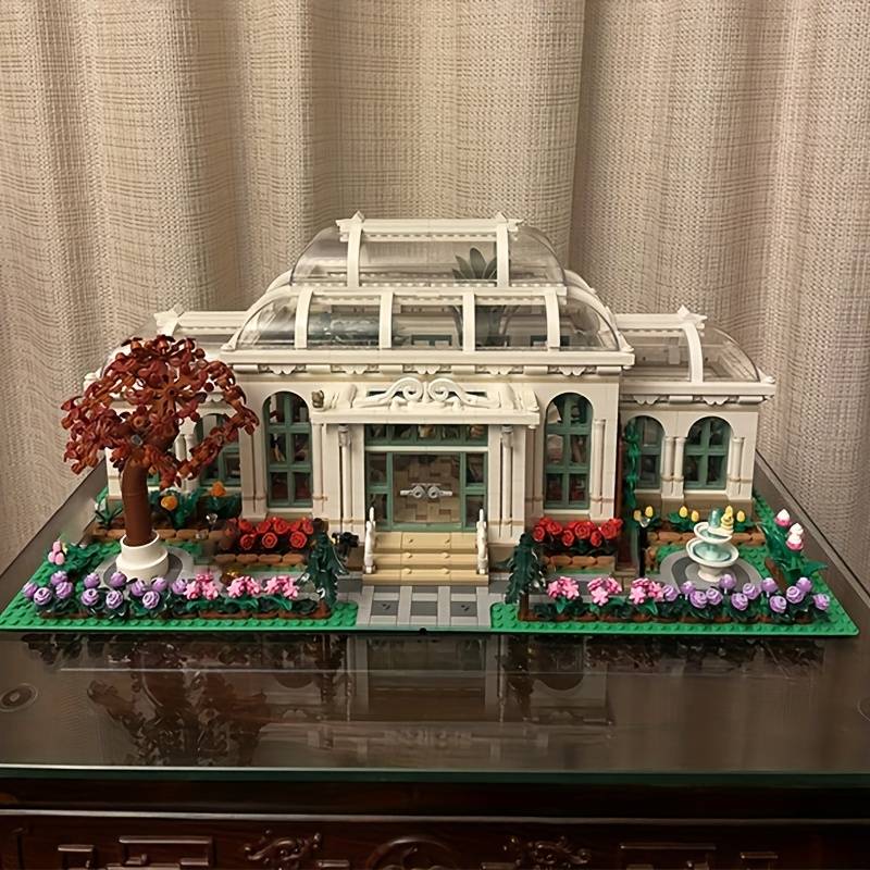 Building Toy Architectural Model Toy Set Style Botanical Garden