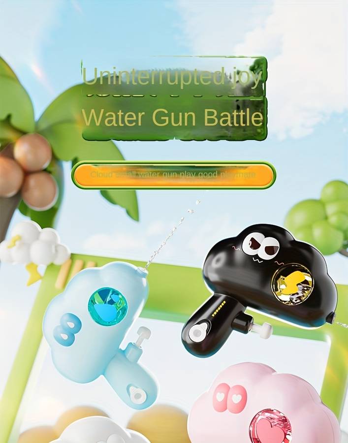 Toy Guns Items Pink Cloud Water Gun