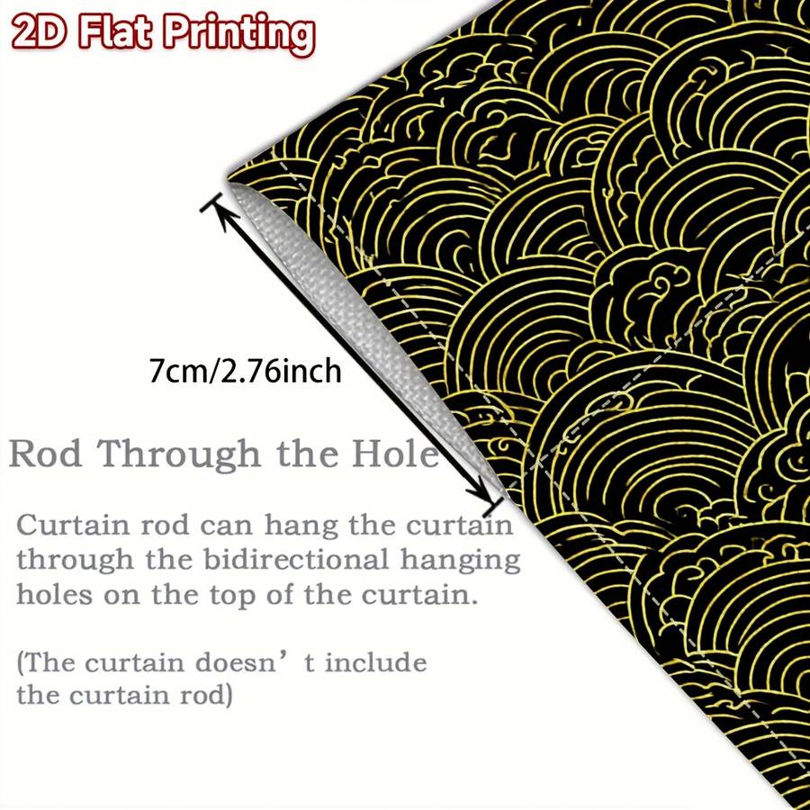 Door Curtain Size 86*143Cm33.8*56.3Inch