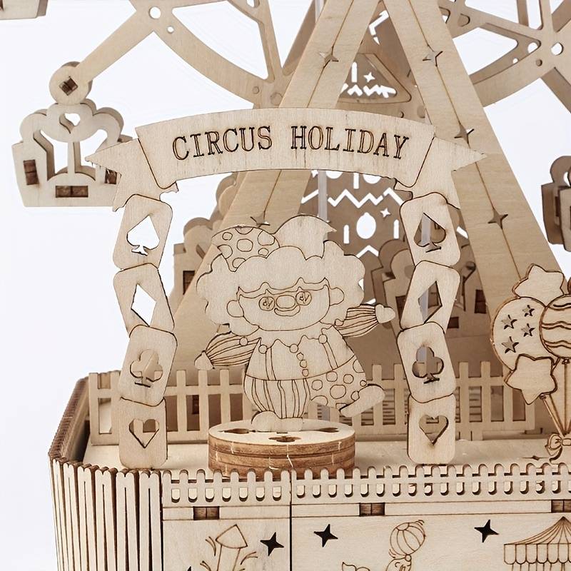 Building Toy Architectural Model Toy Set Style Circus Holiday