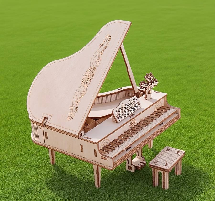 3D Puzzle Musical Instrument Model