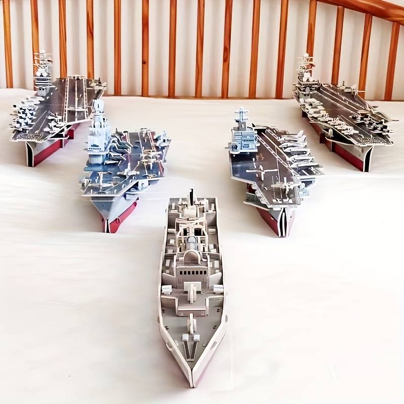 3D Jigsaw Puzzle Model Ship Quantity 3Pcs