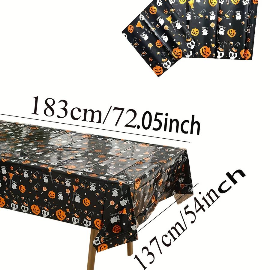 Halloween tablecloth decoration Pumpkin Items spider web pumpkin