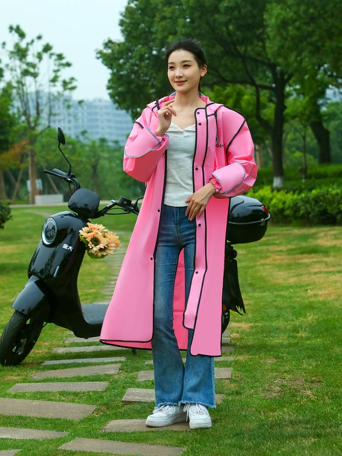 Raincoat Yellow Size M