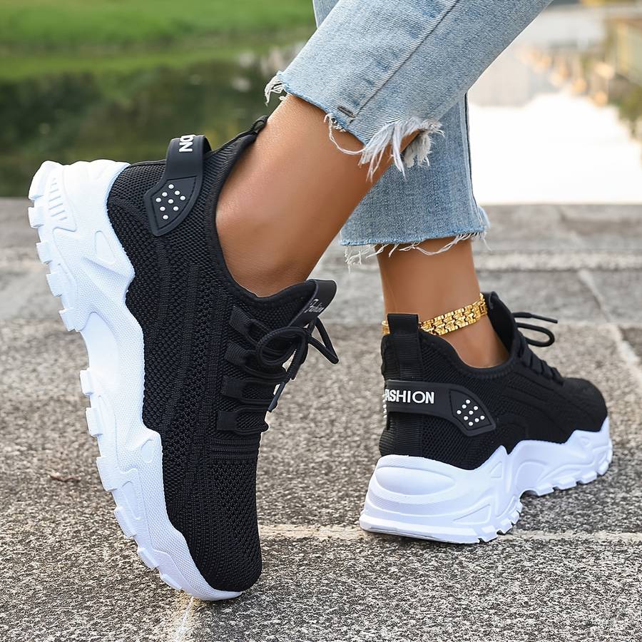 Women S Sneakers Color Black Sizeuk 8