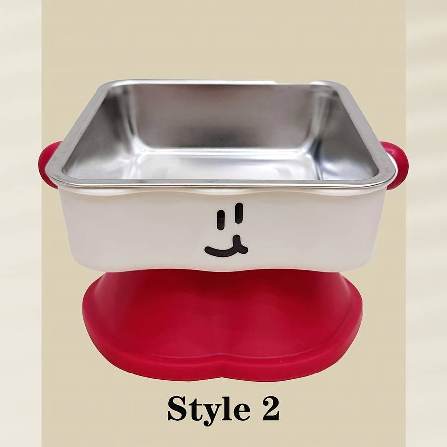 Pet Supplies Items Cats And Dogs Eat And Drink In A Square Bowl