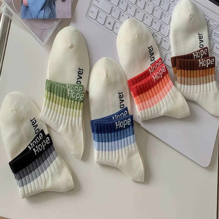Women S Socks Color Mixed Colors Size Asian Onesize