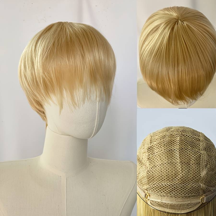 Dark Brown Womens Wigs Hair Length 10.16Cm